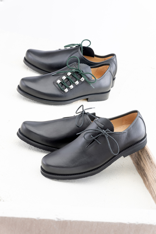 Haferlschuhe schwarz dirndl & bua